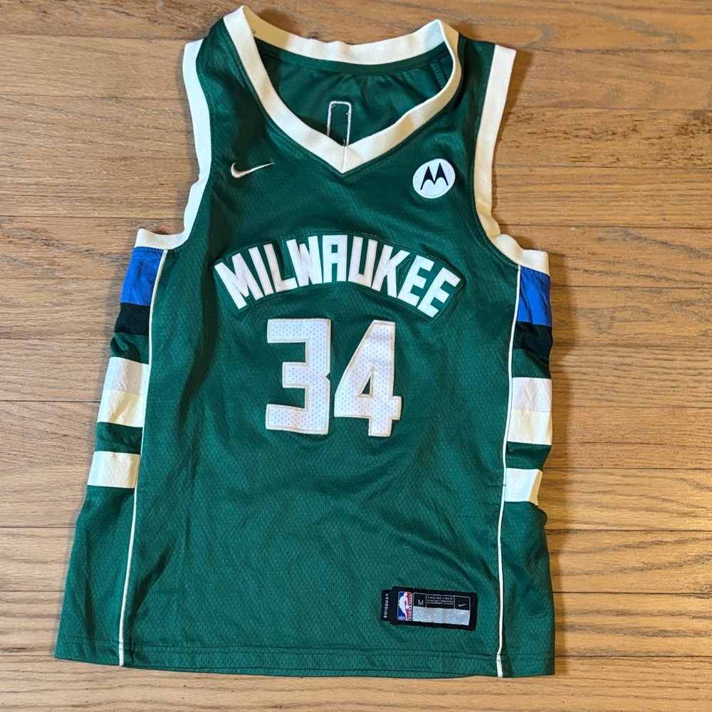 Milwaukee Green Basketball Jersey